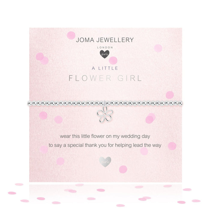 Joma Jewellery Children's A Little 'Flower Girl' Bracelet - Jewellery - Joma Jewellery - Bumbletree