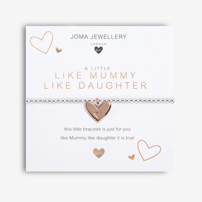 Joma Jewellery Children's A Little 'Like Mummy Like Daughter' Bracelet - Jewellery - Joma Jewellery - Bumbletree