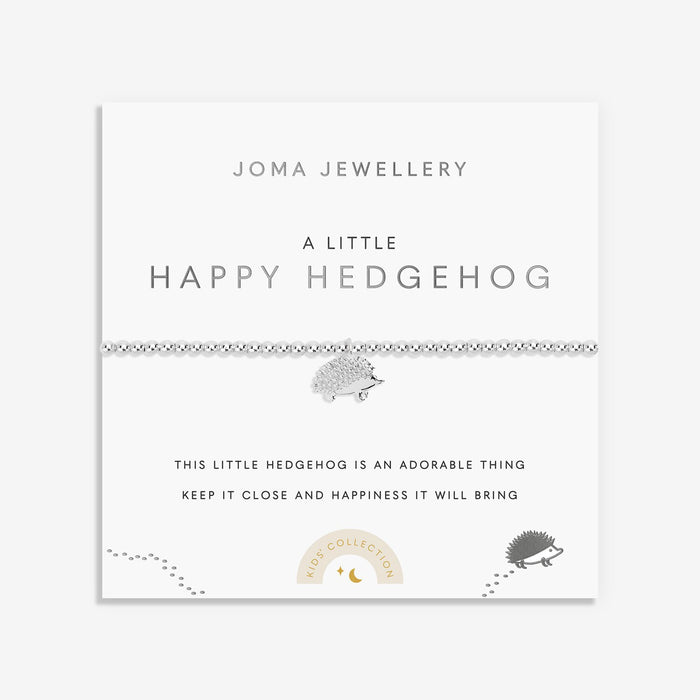 Joma Jewellery Children's A Little 'Happy Hedgehog' Bracelet - Jewellery - Joma Jewellery - Bumbletree