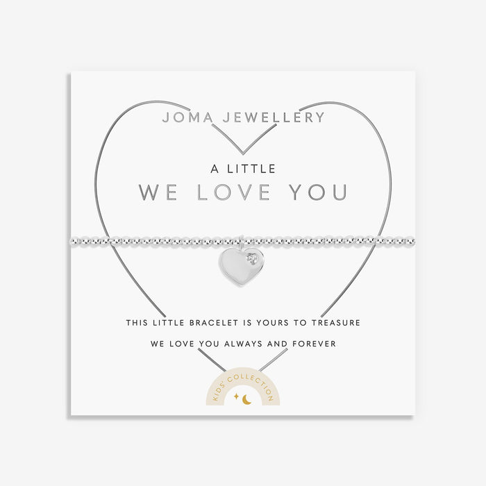 Joma Jewellery Children's A Little 'We Love You' Bracelet - Jewellery - Joma Jewellery - Bumbletree