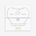 Joma Jewellery Children's A Little 'We Love You' Bracelet - Jewellery - Joma Jewellery - Bumbletree
