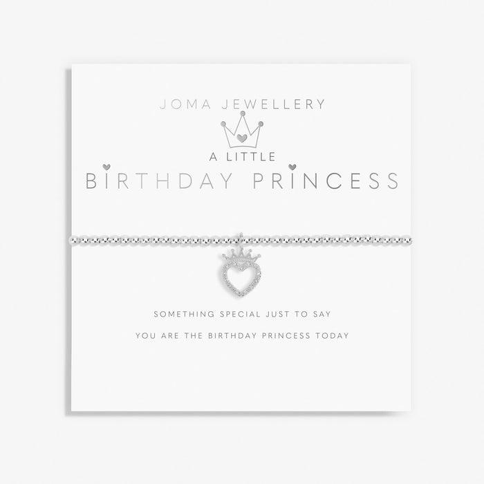 Joma Jewellery Children's A Little 'Birthday Princess' Bracelet - Jewellery - Joma Jewellery - Bumbletree