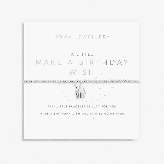 Joma Jewellery Children's A Little 'Make A Birthday Wish' Bracelet - Jewellery - Joma Jewellery - Bumbletree