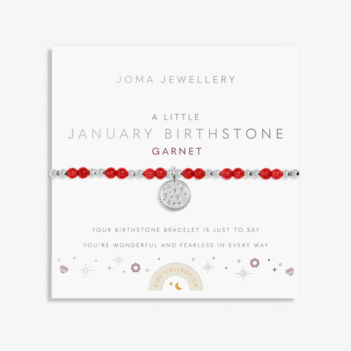 Joma Jewellery A Little Kids' 'January Birthstone' Bracelet - Jewellery - Joma Jewellery - Bumbletree