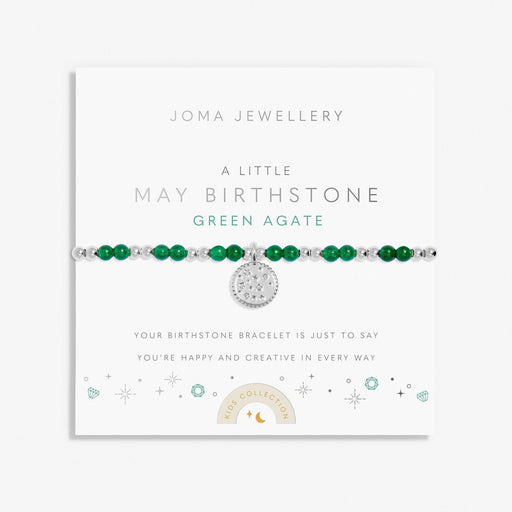 Joma Jewellery A Little Kids' 'May Birthstone' Bracelet - Jewellery - Joma Jewellery - Bumbletree