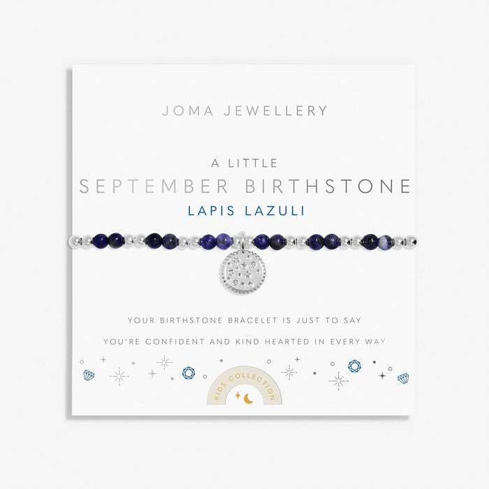 Joma Jewellery Children's A Little 'September' Birthstone Bracelet - Jewellery - Joma Jewellery - Bumbletree