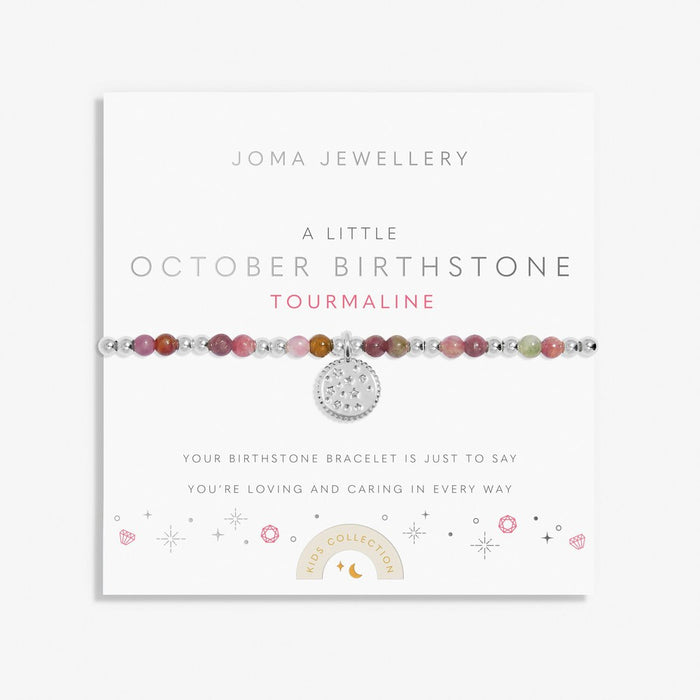 Joma Jewellery Children's A Little 'October' Birthstone Bracelet - Jewellery - Joma Jewellery - Bumbletree