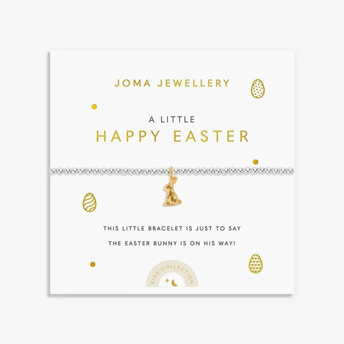 Joma Jewellery A Little Kids' 'Happy Easter' Bracelet - Jewellery - Joma Jewellery - Bumbletree