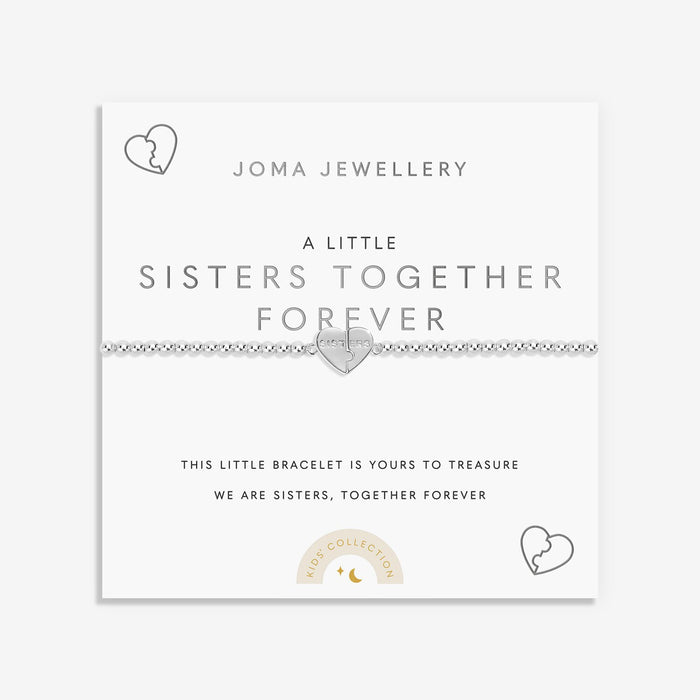 Joma Jewellery A Little Kids' 'Sisters Together Forever' Bracelet - Jewellery - Joma Jewellery - Bumbletree