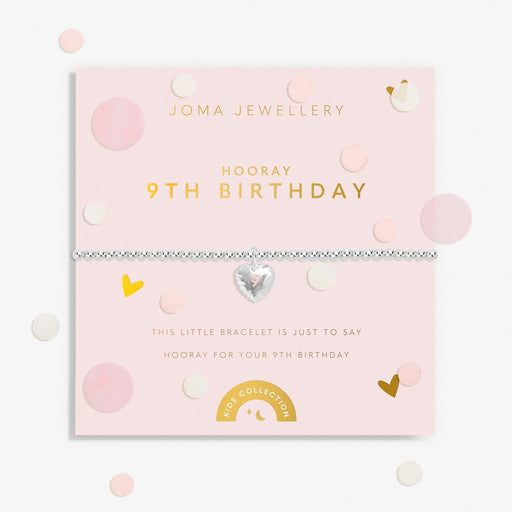 Joma Jewellery A Little Kids' Confetti '9th Birthday' Bracelet - Jewellery - Joma Jewellery - Bumbletree