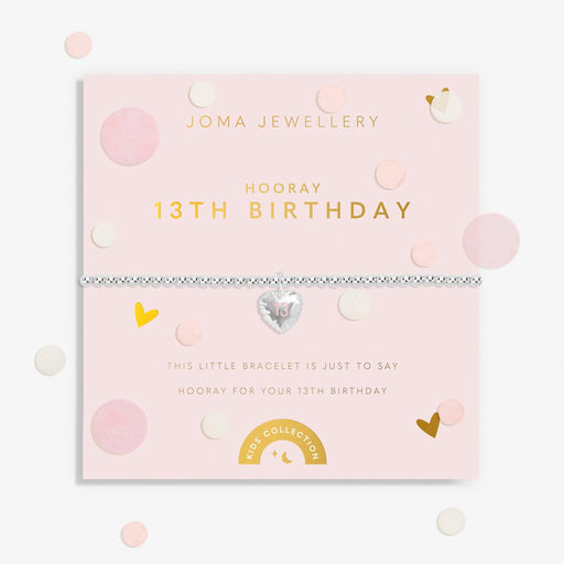 Joma Jewellery A Little Kids' Confetti '13th Birthday' Bracelet - Jewellery - Joma Jewellery - Bumbletree