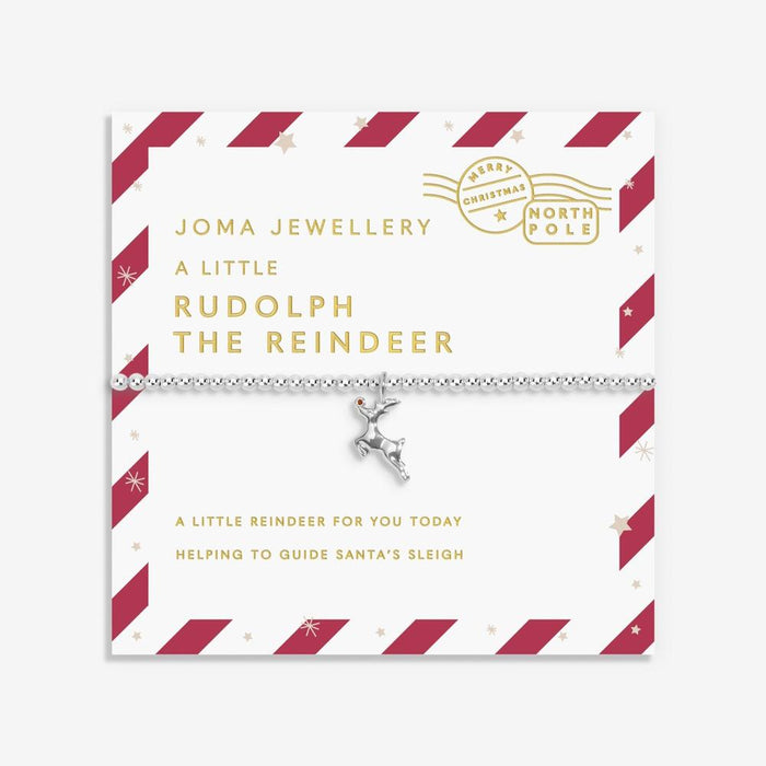 Joma Jewellery Kids' Love From Santa 'Rudolph The Reindeer' Bracelet - Jewellery - Joma Jewellery - Bumbletree