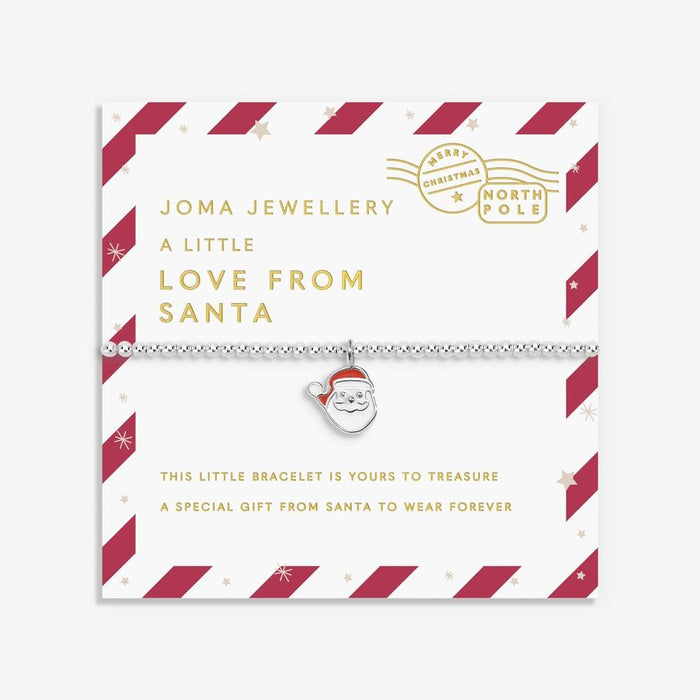 Joma Jewellery Kids' Love From Santa 'Love From Santa' Bracelet