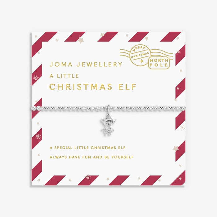 Joma Jewellery Kids' Love From Santa 'Christmas Elf' Bracelet