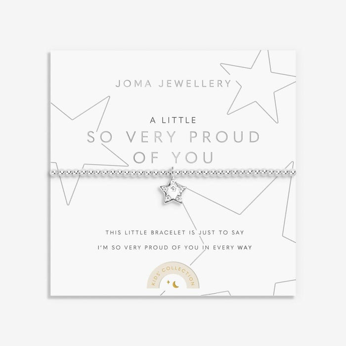 Joma Jewellery Kids' A Little 'So Very Proud Of You' Bracelet - Jewellery - Joma Jewellery - Bumbletree