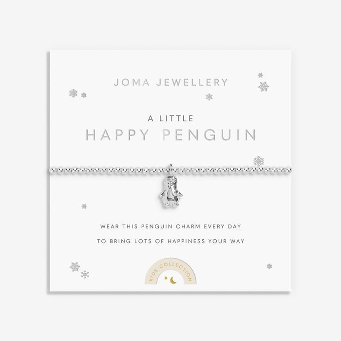 Joma Jewellery Kids' A Little 'Happy Penguin' Bracelet - Jewellery - Joma Jewellery - Bumbletree