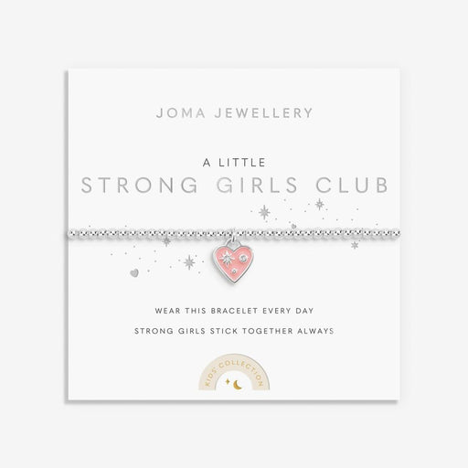 Joma Jewellery Kids' A Little 'Strong Girls Club' Bracelet - Jewellery - Joma Jewellery - Bumbletree