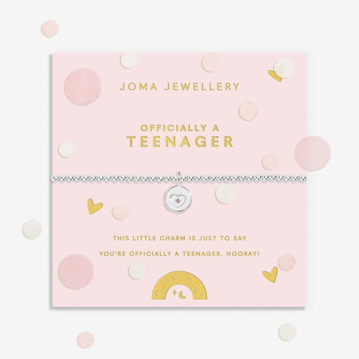 Joma Jewellery A Little Kids' Confetti 'Officially A Teenager' Bracelet - Jewellery - Joma Jewellery - Bumbletree