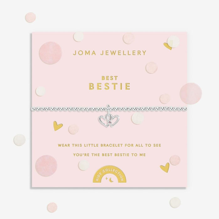 Joma Jewellery A Little Kids' Confetti 'Best Bestie' Bracelet - Jewellery - Joma Jewellery - Bumbletree