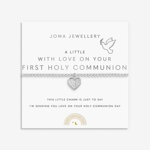Joma Jewellery Kids' A Little 'With Love On Your First Holy Communion' Bracelet - Jewellery - Joma Jewellery - Bumbletree