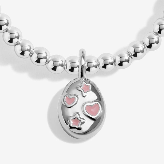 Joma Jewellery A Little Kids' Confetti 'Happy Easter' Bracelet - Jewellery - Joma Jewellery - Bumbletree