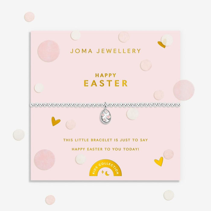 Joma Jewellery A Little Kids' Confetti 'Happy Easter' Bracelet - Jewellery - Joma Jewellery - Bumbletree
