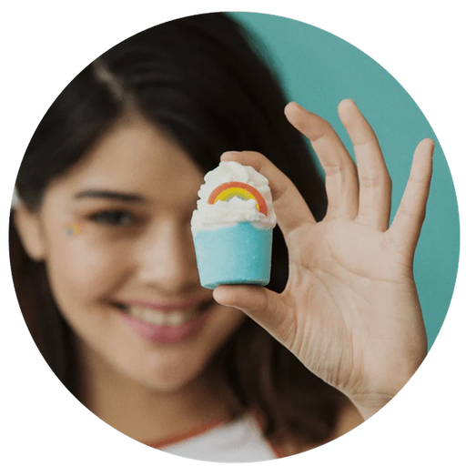 Chasing Rainbows Bath Mallow - Bath & Body - Bomb Cosmetics - Bumbletree