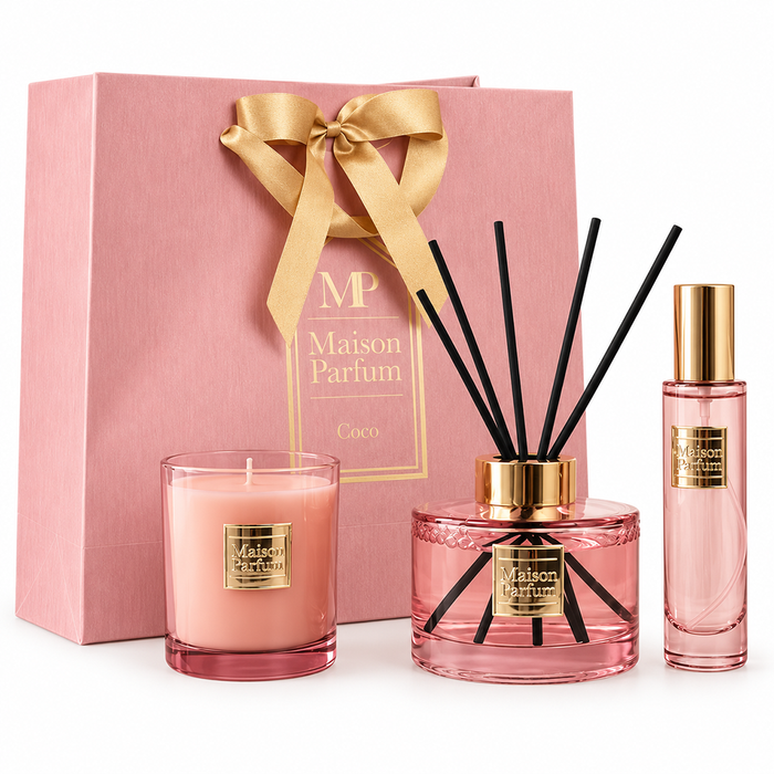 Maison Parfum Fragrance Gift Set: Coco - Inspired By Coco Mademoiselle - Home Fragrance - Bumbletree - Bumbletree