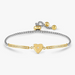 NOMINATION Milleluci Refined Gold Heart CZ Bracelet - Jewellery - Nomination - Bumbletree