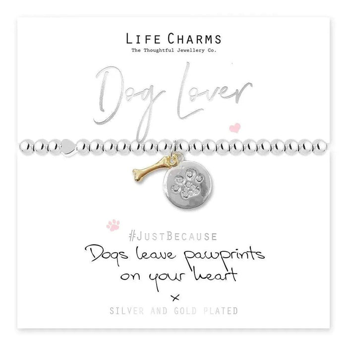Life Charms Dog Lover Bracelet - Jewellery - Life Charms - Bumbletree