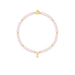 Life Charms Rose Quartz Healing Crystals Gold Bracelet - Jewellery - Life Charms - Bumbletree