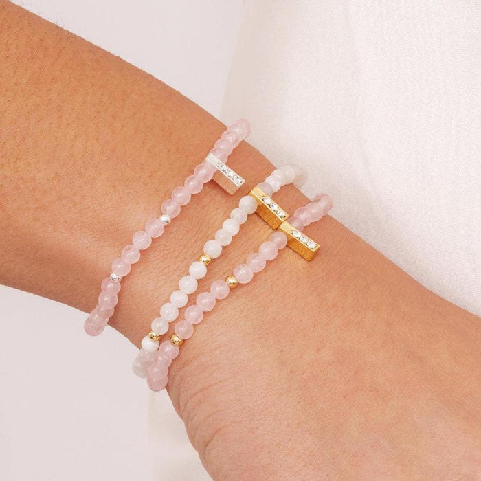 Life Charms Moonstone Healing Crystals Gold Bracelet - Jewellery - Life Charms - Bumbletree