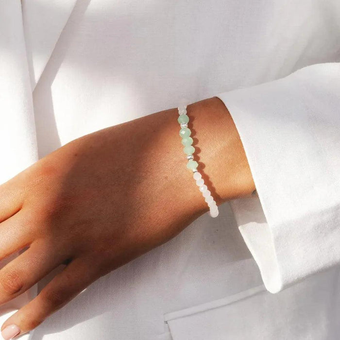 Life Charms 'Especially For You' Pink Crystal Affirmation Bracelet - Jewellery - Life Charms - Bumbletree