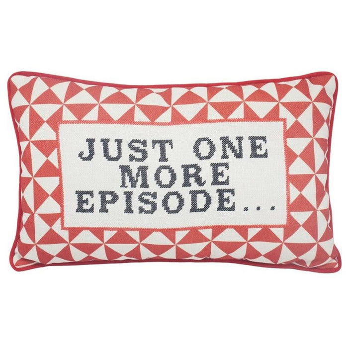'Just One More Episode' Pillow Cushion - Homeware - Bumbletree - Bumbletree
