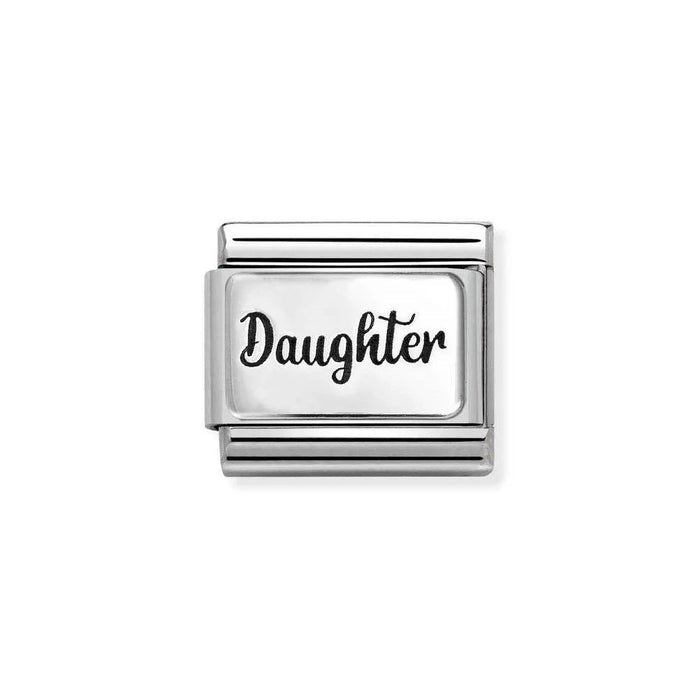 NOMINATION Classic Silver Daughter Charm - Charms - Nomination - Bumbletree