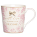 'Fabulous Grandma' Floral Fine China Mug - Gifts - Bumbletree - Bumbletree