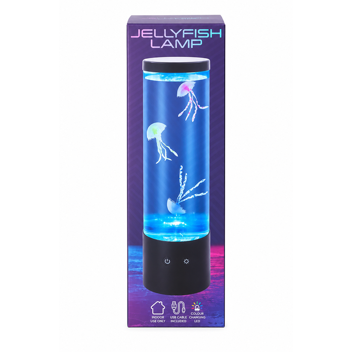 Jellyfish LED Colour Changing Lava Lamp