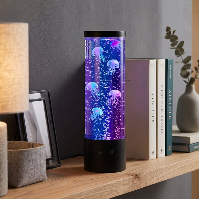Jellyfish LED Colour Changing Lava Lamp