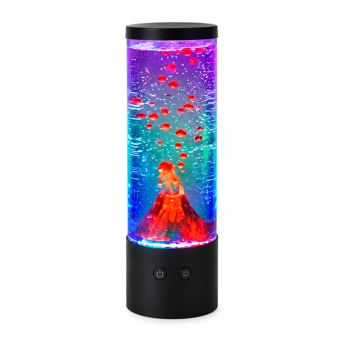Volcano LED Colour Changing Lava Lamp