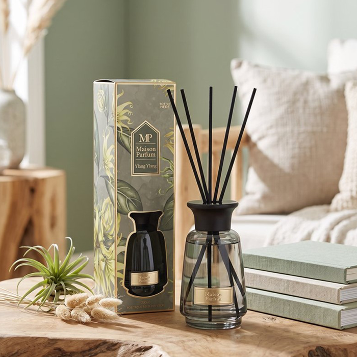 Maison Parfum Ylang Ylang Luxury Reed Diffuser - 200ml