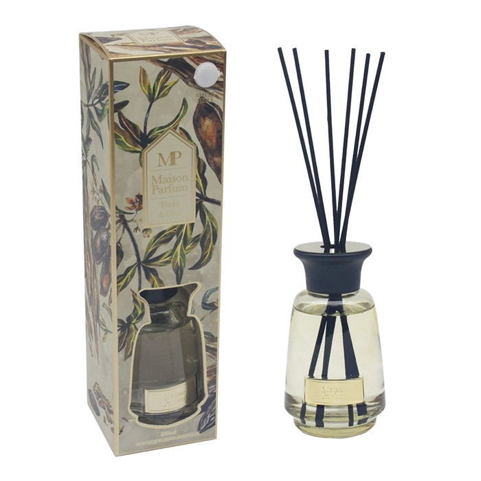 Maison Parfum Tonka & Oud Luxury Reed Diffuser - 200ml