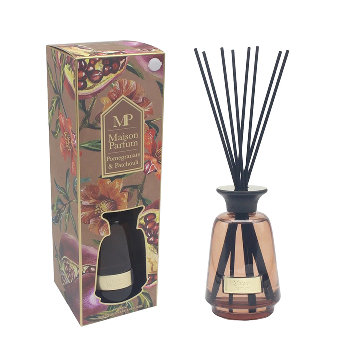 Maison Parfum Pomegranate & Patchouli Luxury Reed Diffuser - 500ml