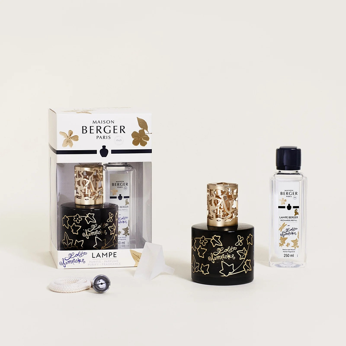 Maison Berger Black Lolita Lempicka Fragrance Lamp Gift Set - Home Fragrance - Maison Berger - Bumbletree