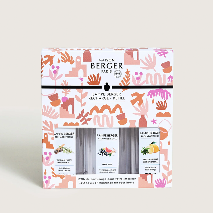 Maison Berger Summer Fragrance Lamp Refills Triopack - Home Fragrance - Maison Berger - Bumbletree