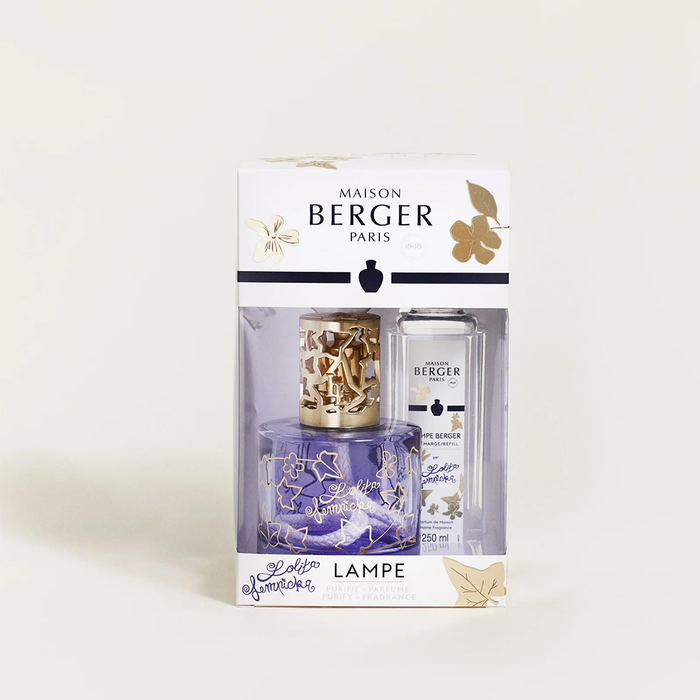 Maison Berger Violet Lolita Lempicka Fragrance Lamp Gift Set - Home Fragrance - Maison Berger - Bumbletree