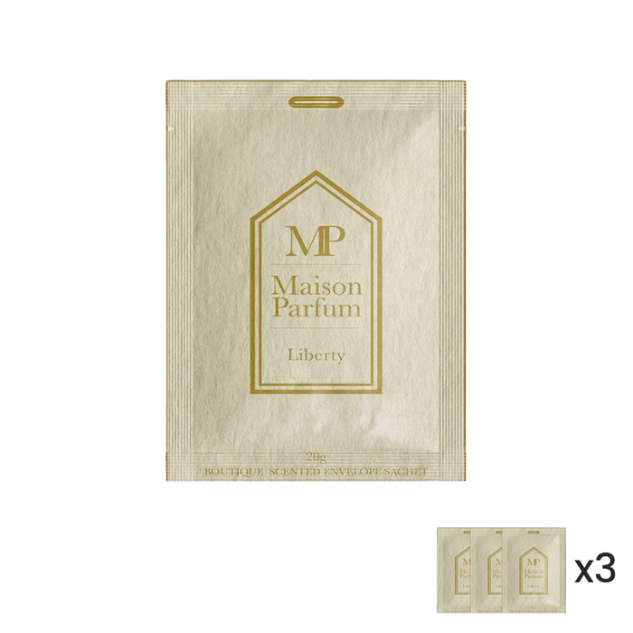 Maison Parfum Liberty Scented Sachet: Set Of 3 - Inspired By Libre