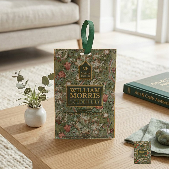 Maison Parfum Golden Lily Scented Sachet: Set Of 3 - William Morris