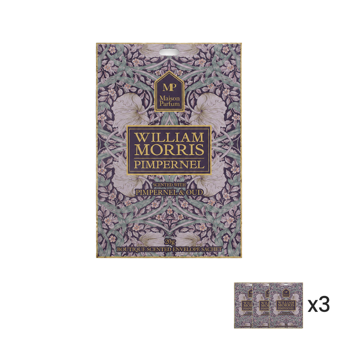Maison Parfum Pimpernel Scented Sachet: Set Of 3 - William Morris