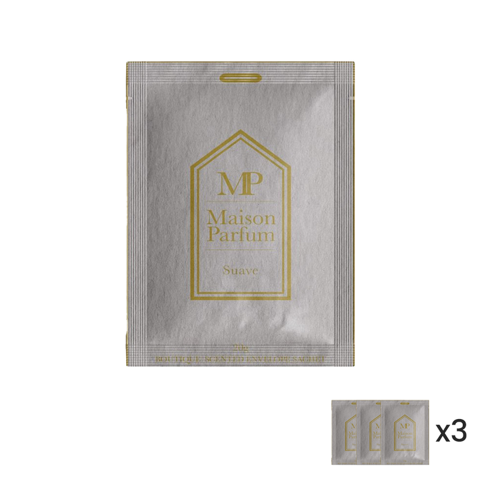 Maison Parfum Suave Scented Sachet: Set Of 3 - Inspired By Sauvage