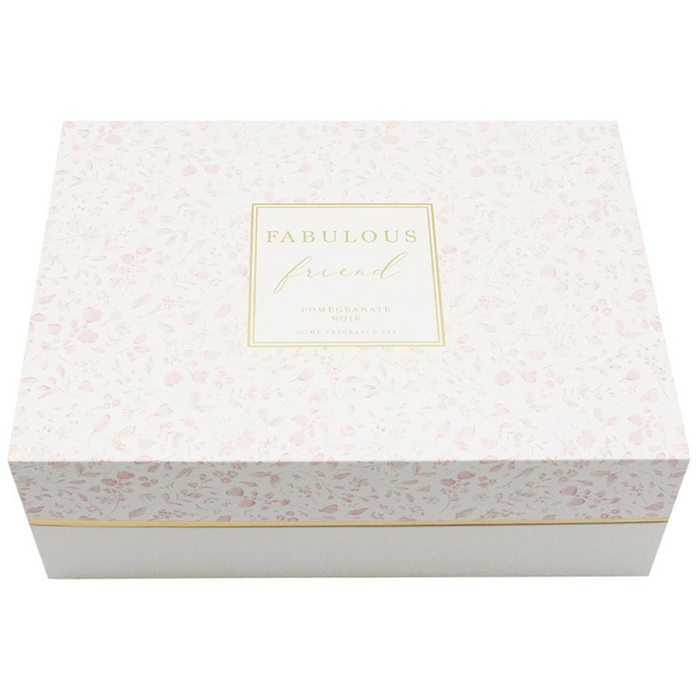 'Fabulous Friend' Desire Pomegranate Noir Boutique Candle & Reed Diffuser Set - Home Fragrance - Bumbletree - Bumbletree